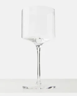 Set Hew aus zwei Weingläsern Transparent