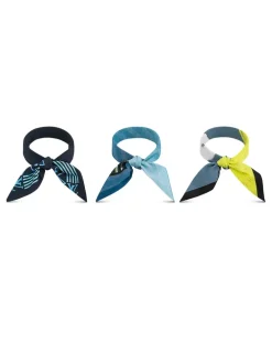 Set mit 3 Bandanas Multicolor