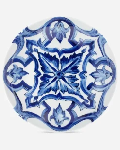 Set 2 Porcelain Soup Plates - Suppenteller Mehrfarbig
