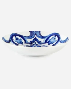 Set 2 Porcelain Soup Plates - Suppenteller Mehrfarbig