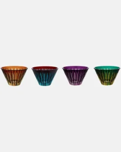 Set Prism aus vier Snackschalen Multicolor
