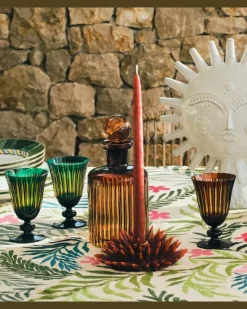 Set Prism aus vier Weingläsern GrüN