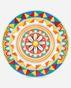 Set 2 Soup Plates In Fine Porcelain - Suppenteller Mehrfarbig