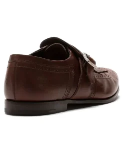 Shanghai Monk-Schuhe mit Fransen - Braun