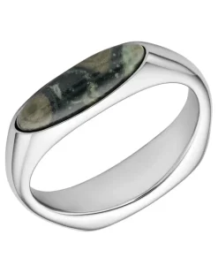 Siegelring aus Edelstahl - Ringe - Unisex - Silber