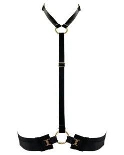 Signature harness belt - Schwarz