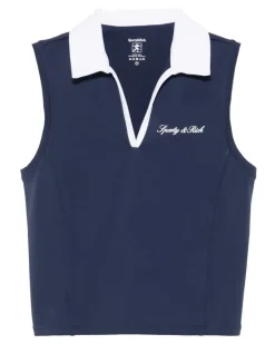 Signature Logo Sportoberteil - Blau