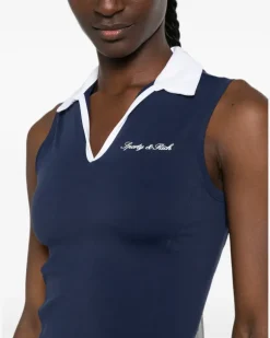 Signature Logo Sportoberteil - Blau