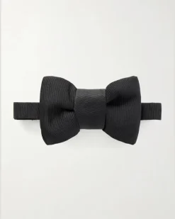 Silk Bowtie Black
