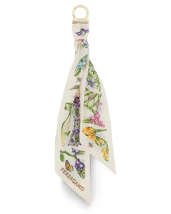 silk keyholder - Nude