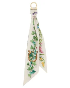 silk keyholder - Nude