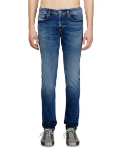 Skinny Jeans Low Waist 1979 Sleenker, Mittelblau, Reißverschluss sleenker