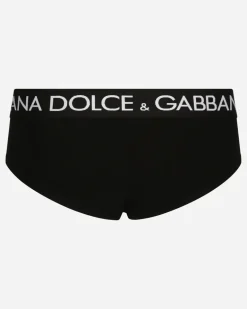 Slip Brando 2-pack - Mann Unterwäsche Und Loungewear Schwarz Baumwolle