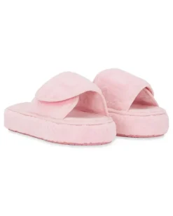 Slipper mit Logo-Stickerei - Rosa
