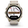 Smartwatch Fenix 8 - 43 mm AMOLED Sapphire Nebelgrau Softgold