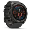 Smartwatch Fenix 8 - 51 mm AMOLED Sapphire Schwarz Carbongrau Titan DLC