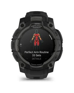 Smartwatch Instinct 3 AMOLED 45 mm Schwarz