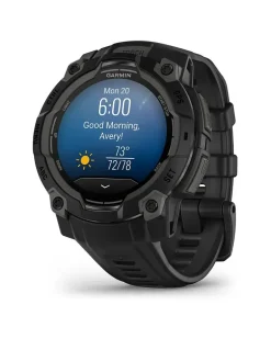 Smartwatch Instinct 3 AMOLED 45 mm Schwarz