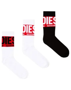 Socken im Dreierpack mit Logo-Bündchen - Socken - Herren - Bunt