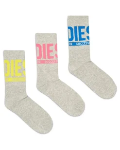 Socken mit Logo-Bündchen im Dreierpack - Socken - Herren - Bunt