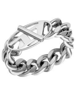 Softer Kettenring aus Edelstahl - Ringe - Unisex - Silber