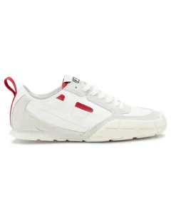 S-Pagodha-Sneakers aus Leder, Wildleder und Ripstop - Sneakers - Damen - Bunt