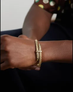 Spear Gold Cuff