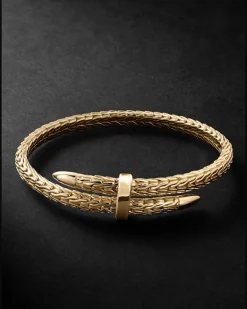Spear Gold Cuff