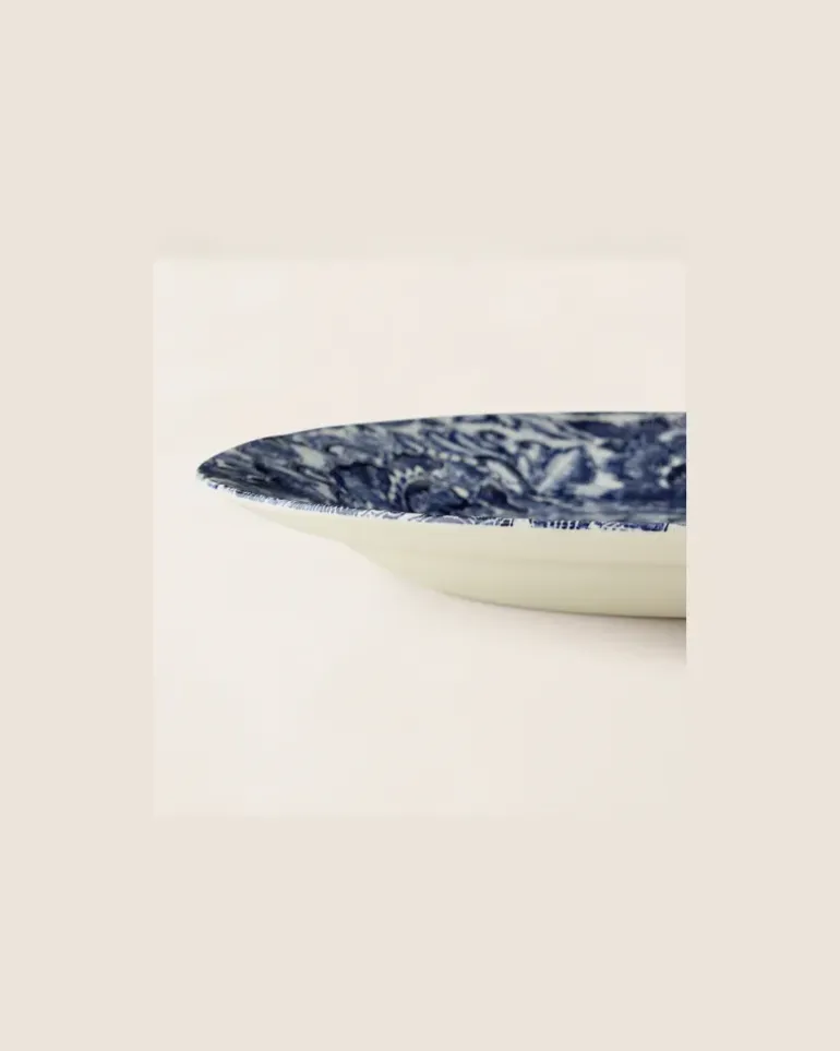 Speiseteller Faded Peony im Geschenkset Blue