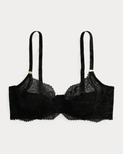 Spitzen-BH Black