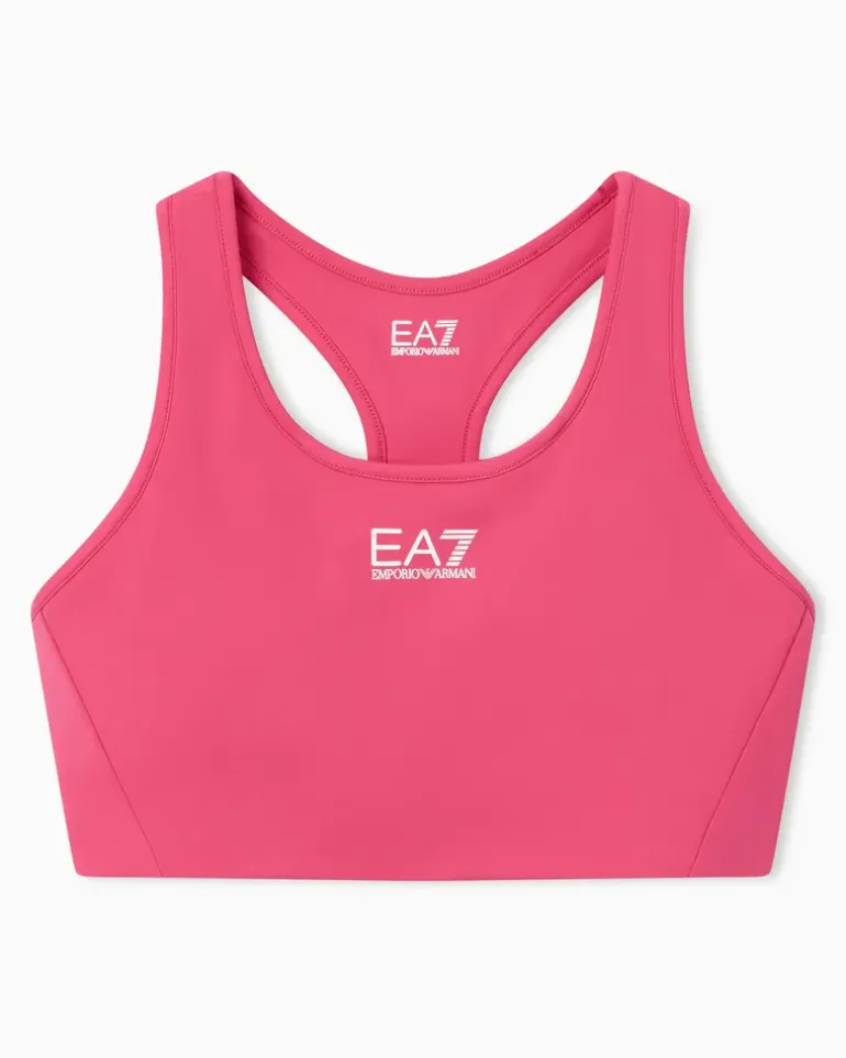 Sport-BH aus Vigor7-Gewebe mit mittlerem Halt Fuchsia