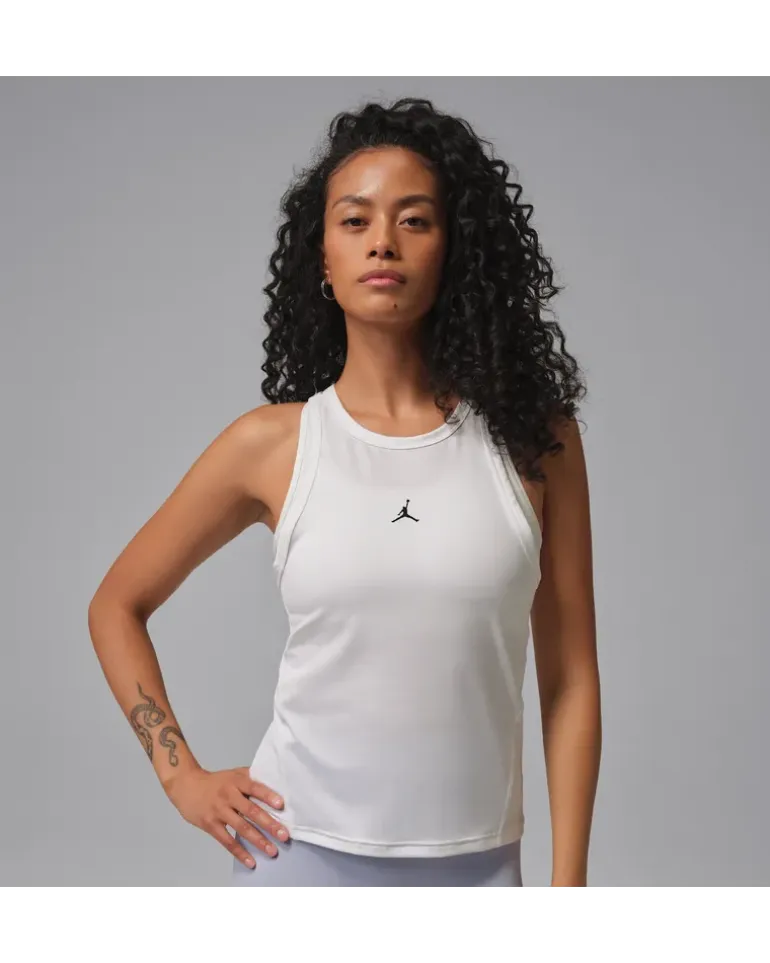 Sport Essentials Dri-FIT ärmelloses Oberteil (Damen) - Weiß