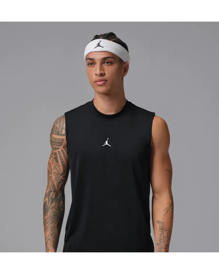 Sport Essentials Dri-FIT ärmelloses Oberteil (Herren) - Schwarz