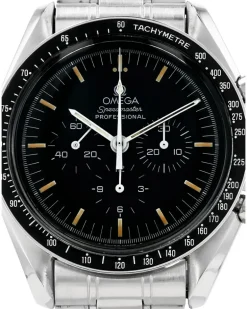 1990s Speedmaster Armbanduhr 42mm - Schwarz