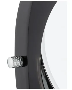 Standkosmetikspiegel Crystal Line grau Anthrazit