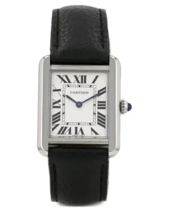 2010s Tank Solo Armbanduhr 31 mm - Weiß