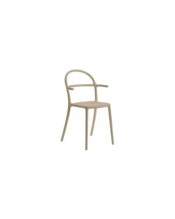 Stapelbarer Sessel Generic - Beige - Prolypopylen - Designer Philippe Starck