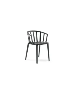 Stapelbarer Sessel Generic - Schwarz - Polykarbonat - Designer Philippe Starck