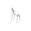 Stapelbarer Sessel Ghost - Weiß - Polycarbonat 2.9 - Designer Philippe Starck