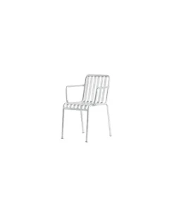 Stapelbarer Sessel Palissade - Metall - galvanisierter Stahl - Designer Ronan & Erwan Bouroullec