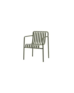 Stapelbarer Sessel Palissade - Grün - Epoxy-Farbe - Designer Ronan & Erwan Bouroullec