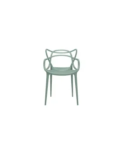 Stapelbarer Stuhl Masters - Grün - Recyceltes thermoplast. Technopolymer - Designer Philippe STARCK with Eugeni QUITLLET