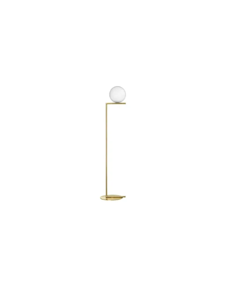 Stehleuchte IC - Metall - geblasenes Glas - Designer Michael Anastassiades