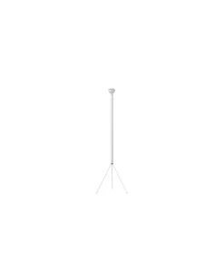 Stehleuchte Luminator - Weiß - Metall - Designer Pier Giacomo Castiglioni
