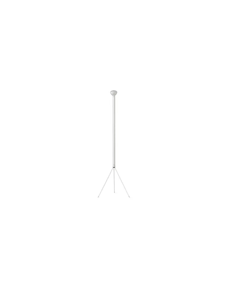 Stehleuchte Luminator - Weiß - Metall - Designer Pier Giacomo Castiglioni