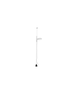 Stehleuchte Parentesi - Weiß - Lackierter Aluminiumguss - Designer Konstantin Grcic