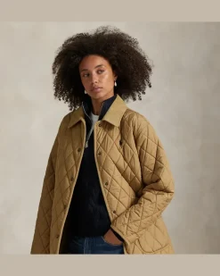 Steppjacke Tan