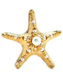 Sternbrosche - Gold