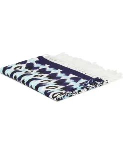 Strandhandtuch Blau