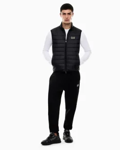 Stretchjersey Langarmshirt mit Schildlogo Premium Shield Weiß